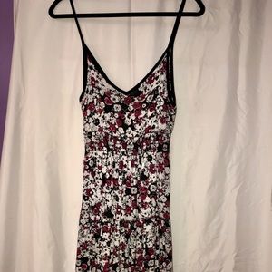 Floral spaghetti strap dress